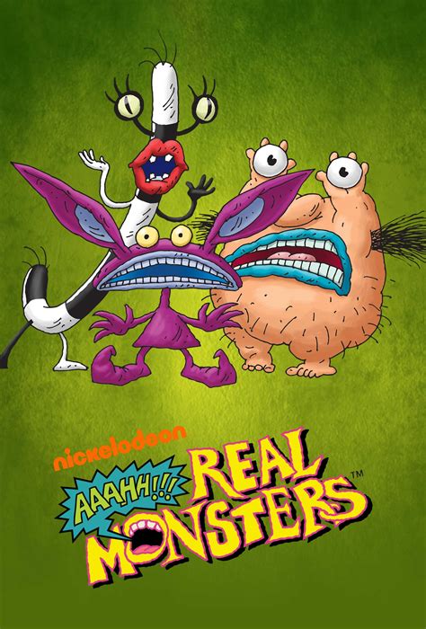 Aaahh!!! Real Monsters is an American animated television series developed by Klasky Csupo for Nickelodeon. The show focuses on three young monsters—Ickis, Oblina, and Krumm—who attend a school for monsters under a city dump and learn to frighten humans. Many of the episodes revolve around them making it to the surface in order to perform …